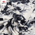 Matérias têxteis confortáveis ​​bonitas da cópia da tela do Spandex de rayon